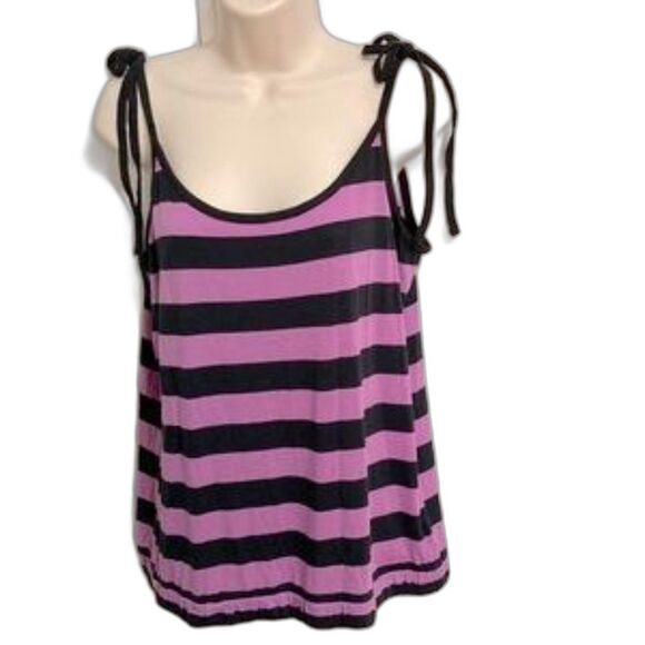 VANS Off the Wall Tank Top Striped Womens Size XL - Picture 2 of 10
